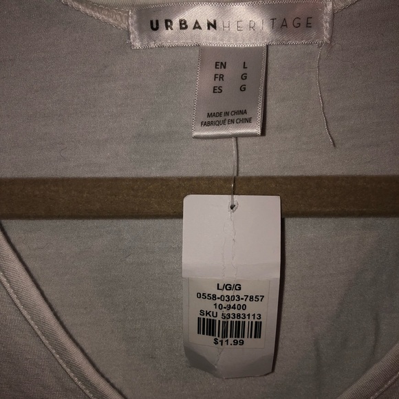 White short sleeved Body Suit with neck strap - Picture 3 of 3